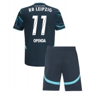 Maglia Calcio RB Leipzig Lois Openda #11 Terza Divisa Bambino 2024-25 Manica Corta (+ pantaloncini)